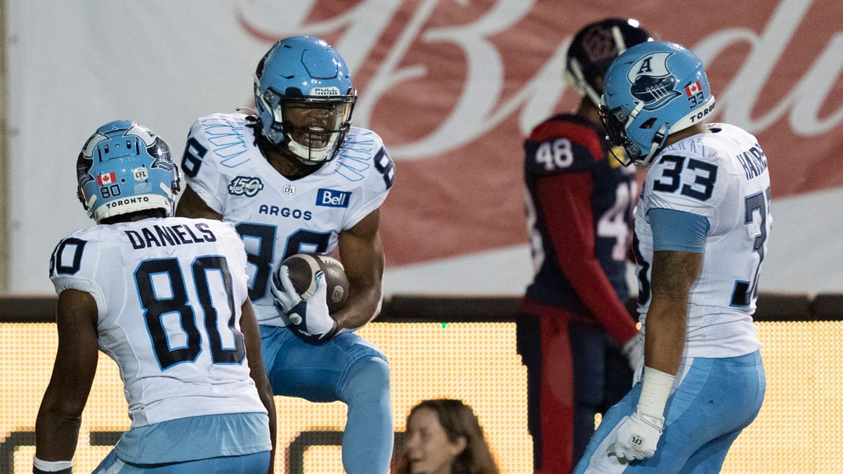 Toronto Argonauts survive penalty-filled game to beat Alouettes, remain unbeaten