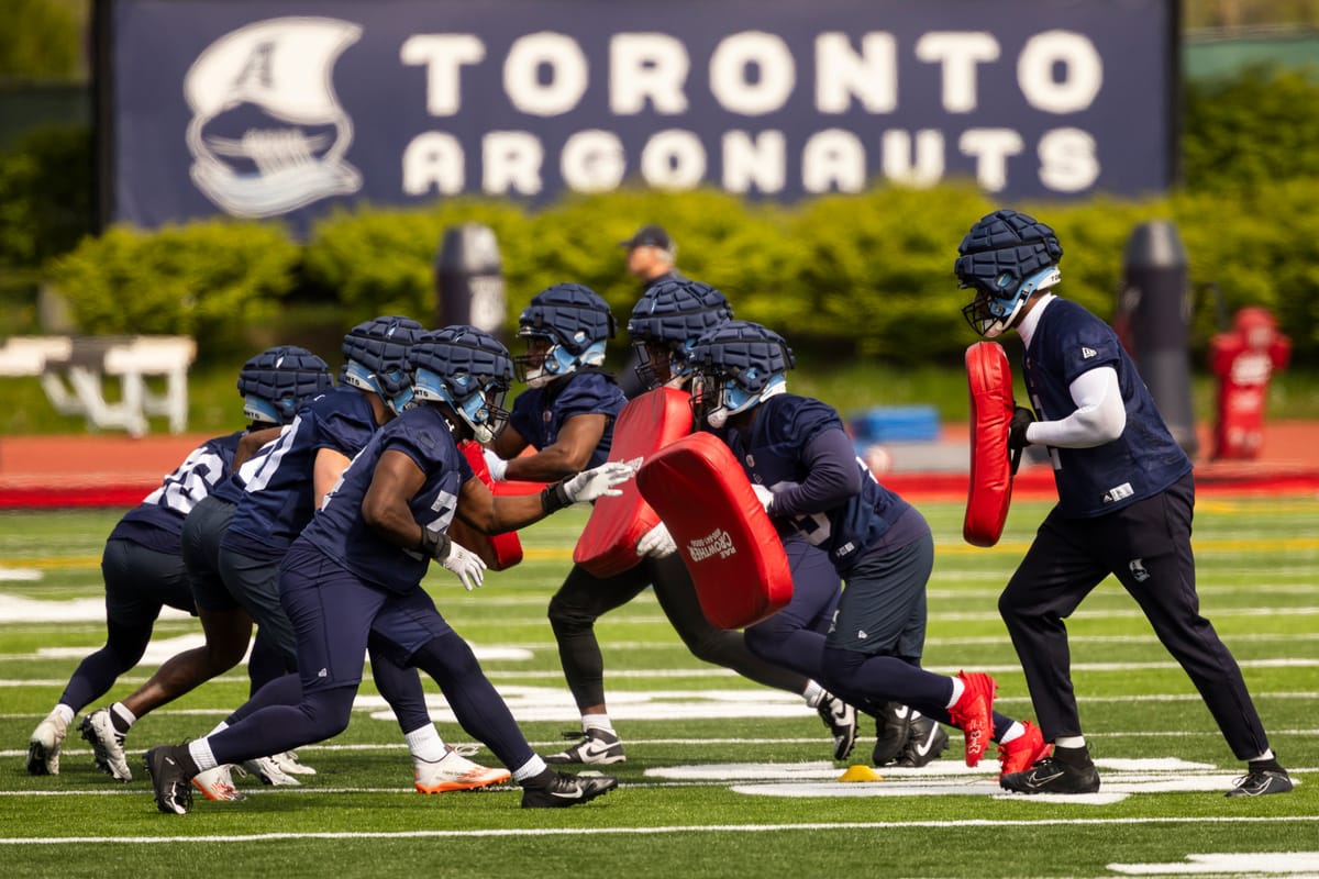 Toronto Argonauts Training Camp Notebook: Dukes opens as QB1, maintaining continuity