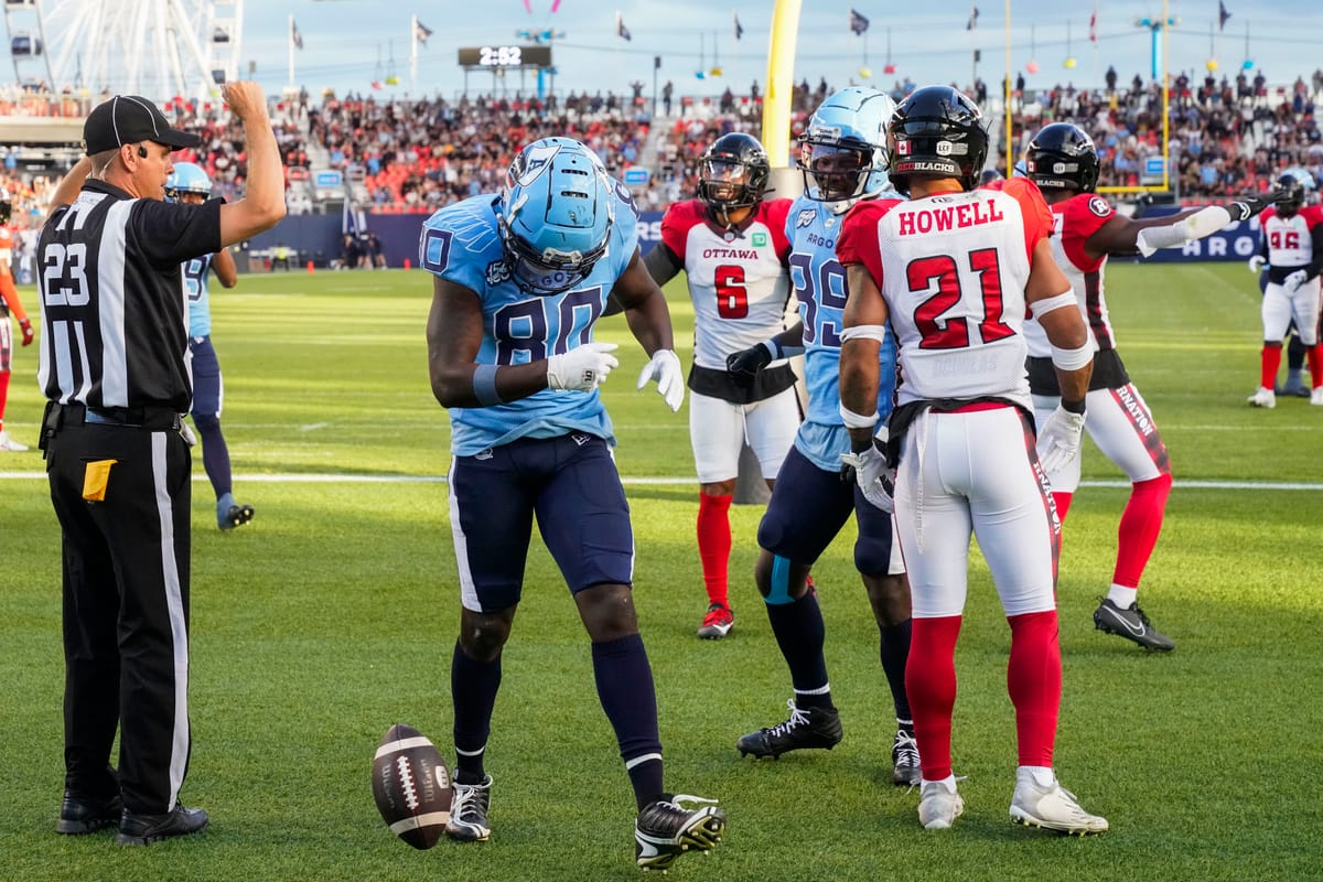 Toronto Argonauts understand big stakes with second place on the line vs. Redblacks