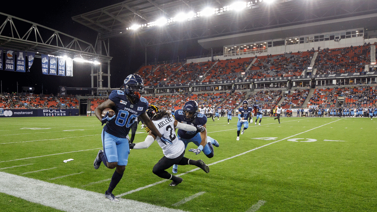 Toronto Argonauts offence looking to rebound in tough matchup against Tiger-Cats defence